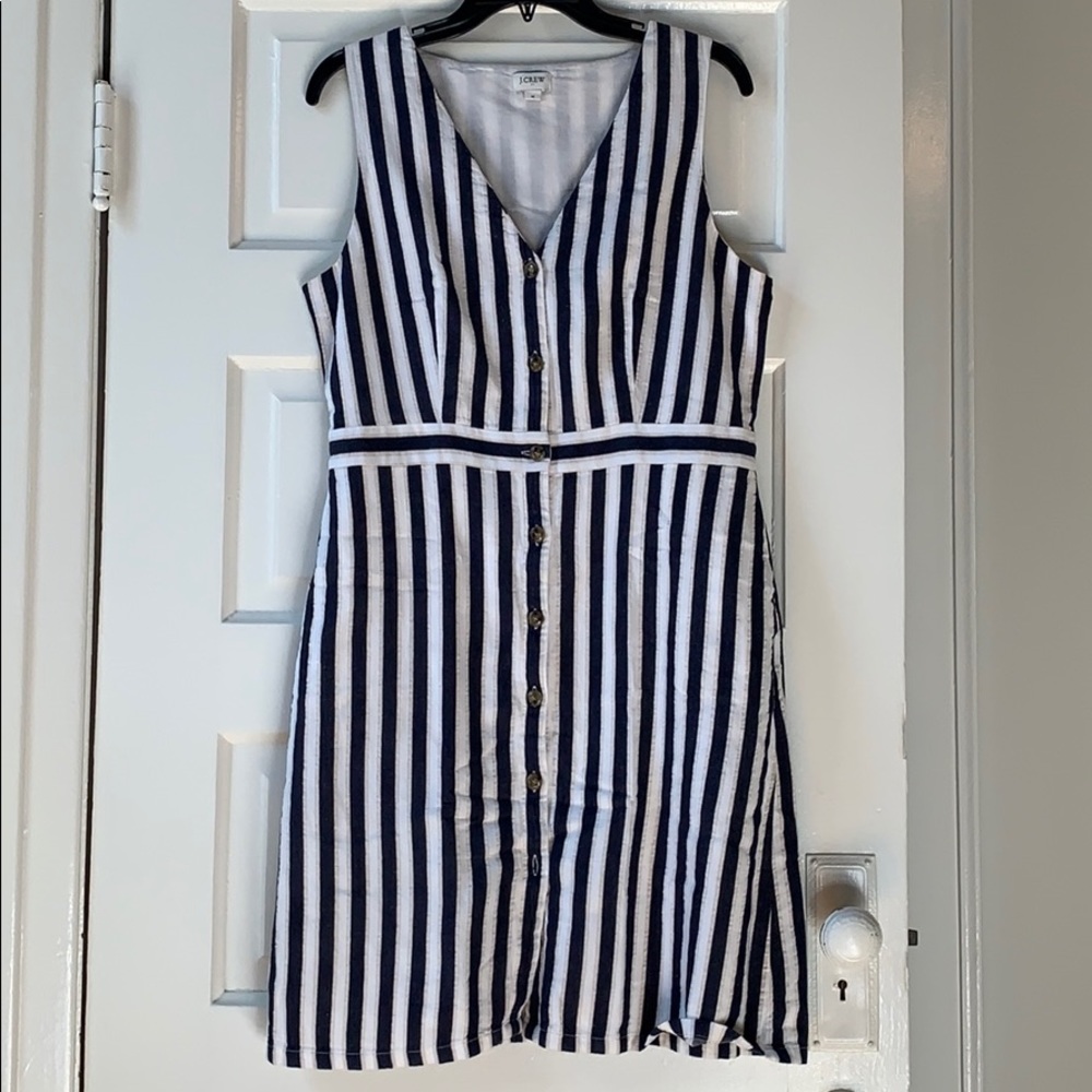 J. Crew Striped Dress